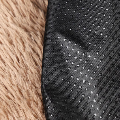 Deluxe Fluffy Dog Bed - Cozy Plush Kennel for Large Dogs & Cats - Premium Winter Bedding Cushion