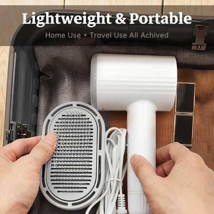 Dog Brush for Shedding, Professional 2-In-1 Pet Hair Dryer & Dog Grooming Brush 