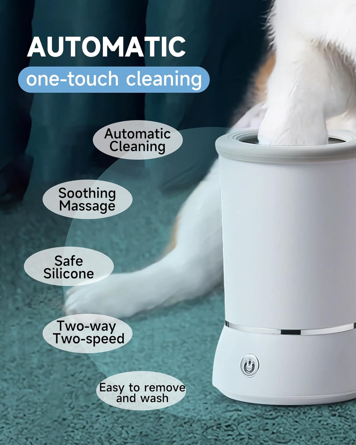 Automatic Dog Paw Cleaner for Dogs