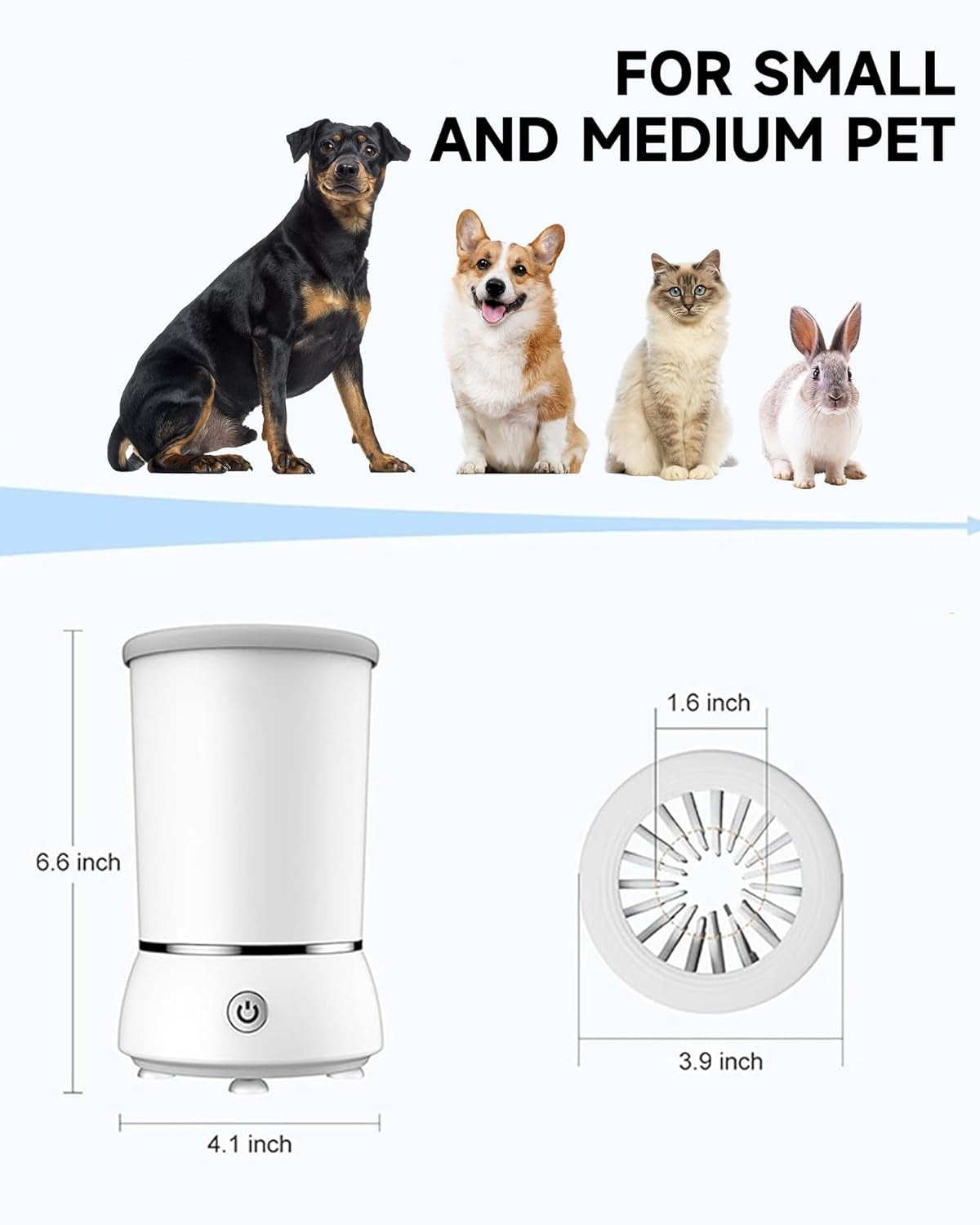 Automatic Dog Paw Cleaner for Dogs