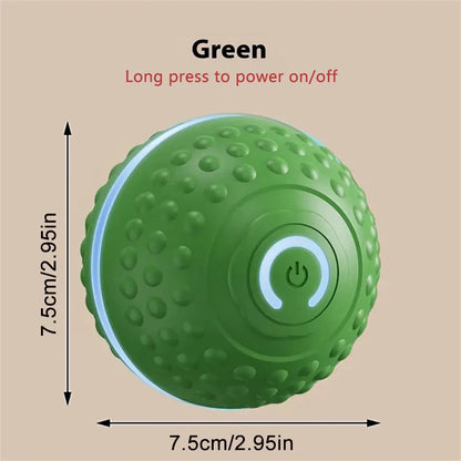 Interactive Smart Dog Toy Ball - Automatic Rolling & Bouncing Fun for your Furry Friend