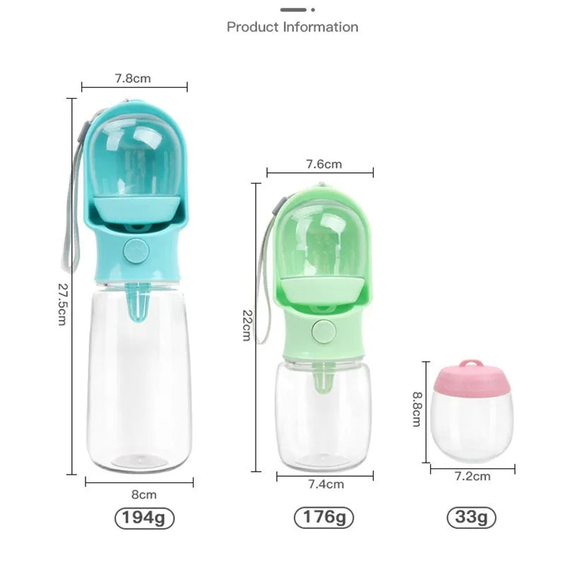 Ultimate Portable Water Bottle for Dogs and Cats - Stay Hydrated on the Go!