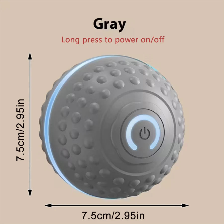 Interactive Smart Dog Toy Ball - Automatic Rolling & Bouncing Fun for your Furry Friend