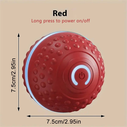 Interactive Smart Dog Toy Ball - Automatic Rolling & Bouncing Fun for your Furry Friend