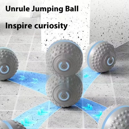 Interactive Smart Dog Toy Ball - Automatic Rolling & Bouncing Fun for your Furry Friend