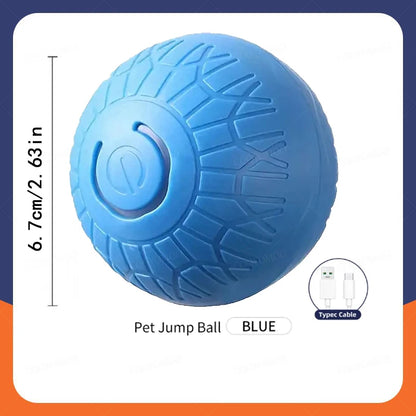 Interactive Smart Dog Toy Ball - Automatic Rolling & Bouncing Fun for your Furry Friend