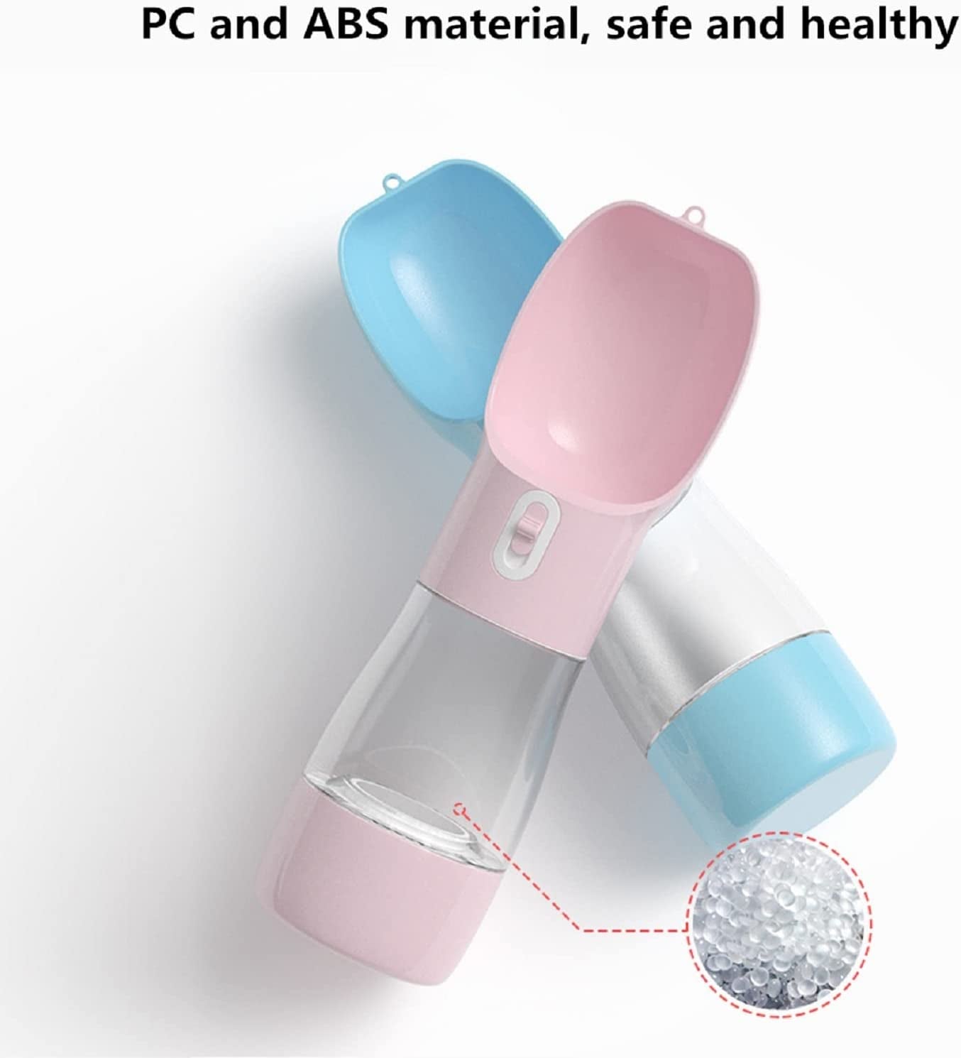 Portable Dog Water Bottle - Leak Proof Dog Water Dispenser with Bowl 